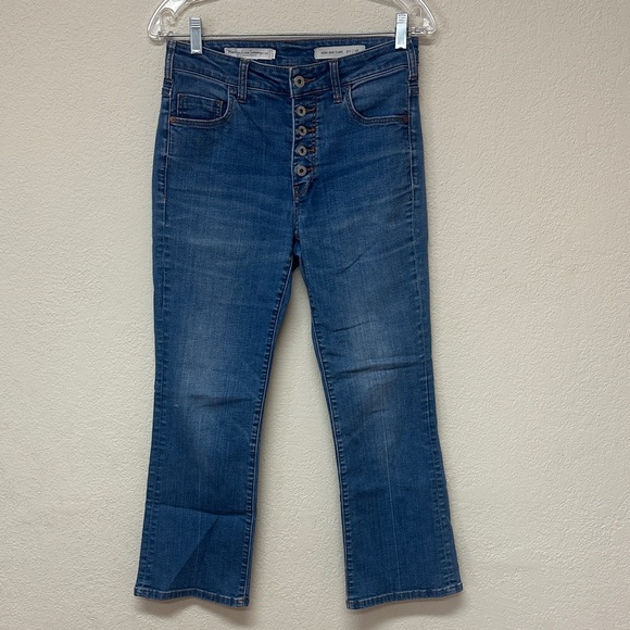 Anthropologie Denim - Anthropologie Pilcro Women's Blue Button-Fly flare Jeans size 28